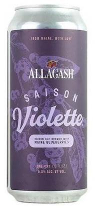 Allagash - Saison Violette (4 pack 16oz cans) (4 pack 16oz cans)
