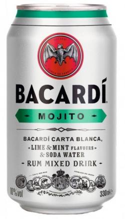 Bacardi - Mojito 4pk Cans (375ml) (375ml)