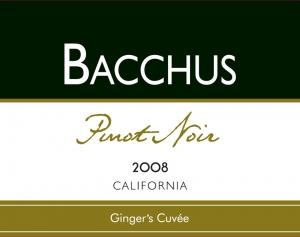 Bacchus - Pinot Noir Gingers Cuvee 2021