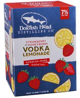 Dogfish Head - Strawberry & Honeyberry Vodka Lemonade RTD (4 pack 12oz cans) (4 pack 12oz cans)