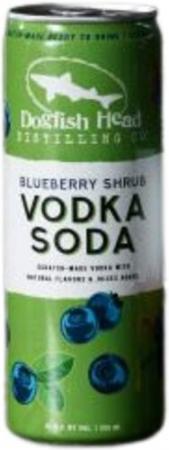 Dogfish Head - Blueberry Shrub Vodka Soda RTD (4 pack 12oz cans) (4 pack 12oz cans)