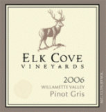 Elk Cove - Pinot Gris Willamette Valley 2018