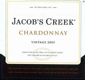 Jacobs Creek - Chardonnay South Eastern Australia NV