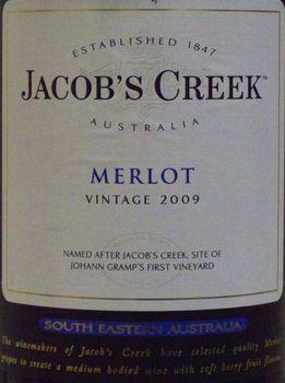 Jacobs Creek - Merlot South Eastern Australia NV (1.5L) (1.5L)