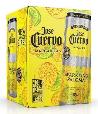 Jose Cuervo - Sparkling Paloma Margarita (4 pack 12oz cans) (4 pack 12oz cans)