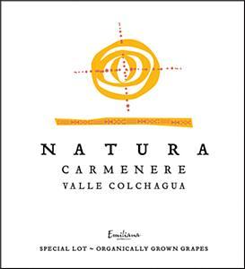 Natura by Emiliana - Carmenere Colchagua 2020