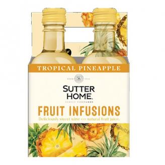 Sutter Home - Fruit Infusions Tropical Pineapple NV (4 pack 187ml) (4 pack 187ml)