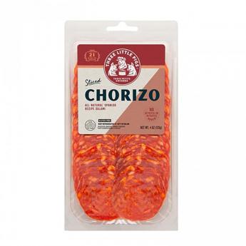 3 Pigs Sliced Chorizo NV (4oz)