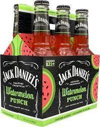 Jack Daniel's - Country Cocktails Watermelon Punch (6 pack 10oz bottles) (6 pack 10oz bottles)