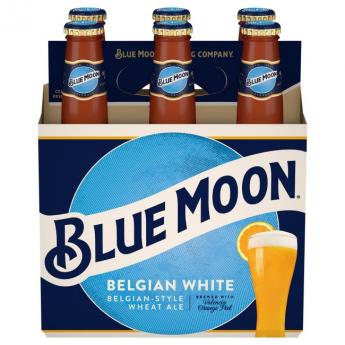 Blue Moon 6 Pack Bottles 6pk (6 pack 12oz bottles) (6 pack 12oz bottles)